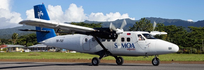First refurbished Twin Otter returns to Samoa Airways